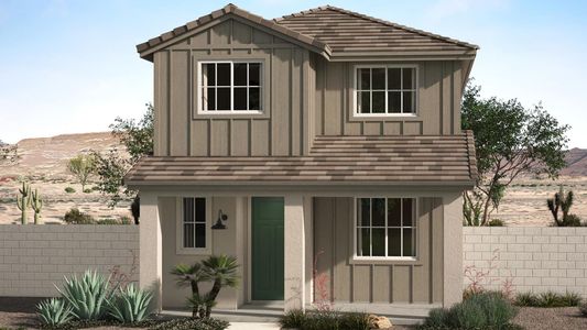 Farmhouse Elevation | Marquee | Solvida at Estrella | New Homes in Goodyear, AZ | Landsea Homes