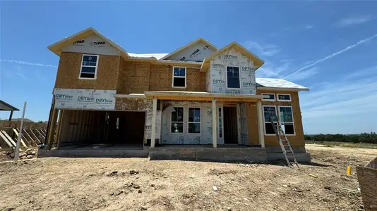 New construction Single-Family house 383 Crescent Moon Ct, Dripping Springs, TX 78620 Bethany Homeplan- photo 0 0
