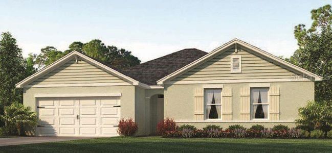 New construction Single-Family house 3145 Caspian Feather Street, Bartow, FL 33830 DENTON- photo 0