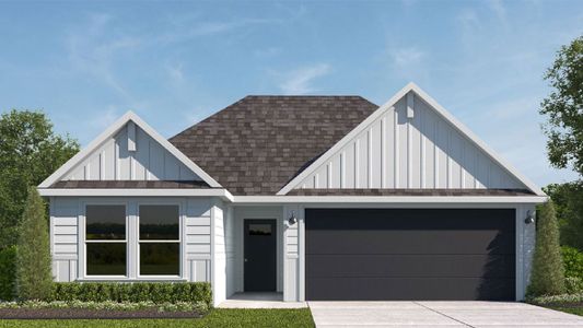 New construction Single-Family house 4935 Oakwood Drive, Fresno, TX 77545 EASTON- photo 0