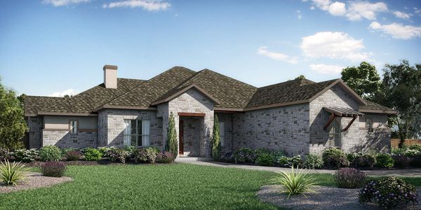 New construction Single-Family house The Copperleaf, 213 Northcrest Drive, Liberty Hill, TX 78642 - photo