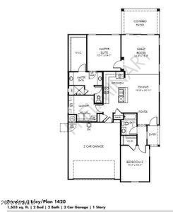 New construction Single-Family house 20490 N Candlelight Road, Maricopa, AZ 85138 Isley- photo 1 1