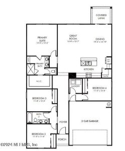New construction Single-Family house 3495 Bella Sera Lane, Green Cove Springs, FL 32043 Foxglove- photo