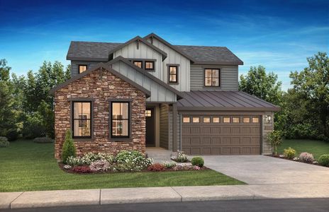 New construction Single-Family house 9088 Star Fall Circle, Littleton, CO 80125 4053 Night Song Exterior C - Highline Ranch- photo 0 0