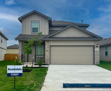 New construction Single-Family house 109 Chipping Alley, Floresville, TX 78114 Jasmine - photo 24 24