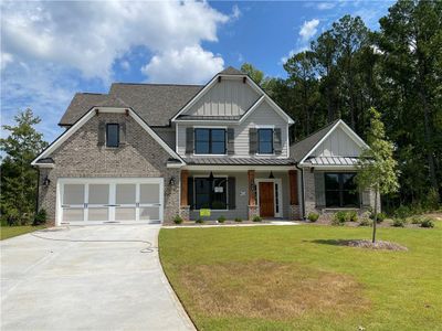 New construction Single-Family house 4708 Cooling Water Circle, Powder Springs, GA 30127 Huntington- photo 0