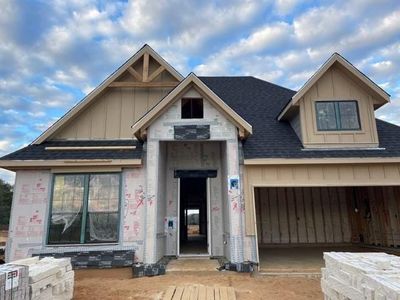 New construction Single-Family house 18218 Ellerden Forest Drive, Tomball, TX 77377 Doucette- photo 1 1