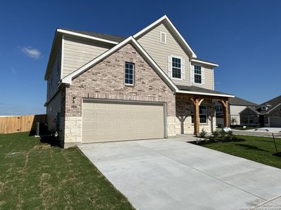 New construction Single-Family house 106 Beveridge, Seguin, TX 78155 Gage Homeplan- photo 2 2
