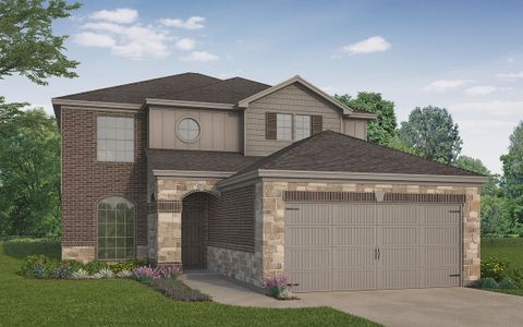 New construction Single-Family house Wheeler, 1219 Encino Drive, Dayton, TX 77535 - photo