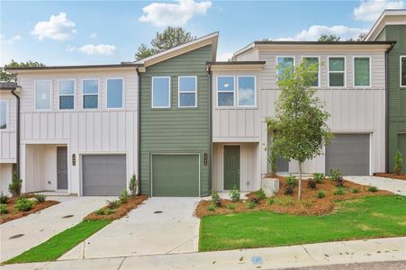 New construction Townhouse house 1690 Hannah Terrace Northwest, Atlanta, GA 30318 Indigo Homeplan- photo 0