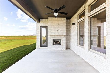 New construction Single-Family house 139 Quiet Waters Way, Waxahachie, TX 75165 San Marino II- photo 28 28