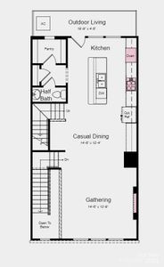 Structural options include: fireplace, gourmet kitchen, full bathroom in lieu of half bath and alternative owner's bath layout.