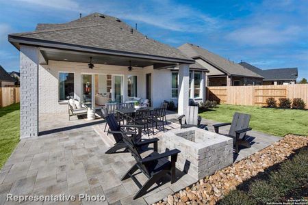 New construction Single-Family house 208 Moose Trail, Cibolo, TX 78108 Cambridge Plan- photo 39 39