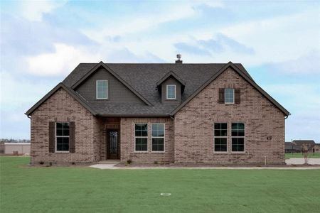 New construction Single-Family house 186 Spanish Moss Trail, Rhome, TX 76078 Aster- photo 3 3