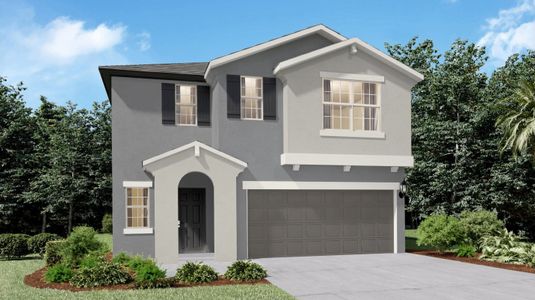 New construction Single-Family house Concord II, 36690 Garden Wall Way, Zephyrhills, FL 33541 - photo