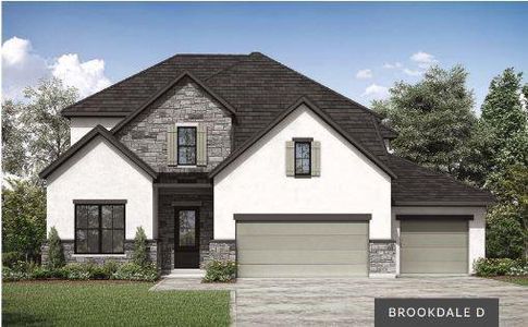 New construction Single-Family house 441 Wolf Ridge Road, Georgetown, TX 78628 Brookdale- photo 0 0