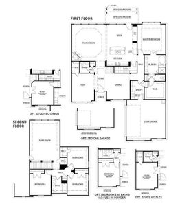 New construction Single-Family house 4037 Alpine Street, Midlothian, TX 76065 Concept 2972- photo
