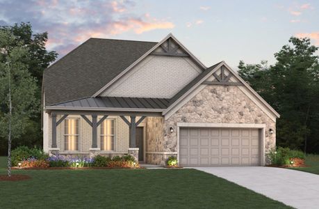 New construction Single-Family house Parker, 107 Heritage Hill Drive, Forney, TX 75126 - photo
