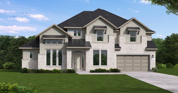 New construction Single-Family house Dimmitt (4573-HL-60), 20427 Via Casa Laura Drive, Cypress, TX 77433 - photo