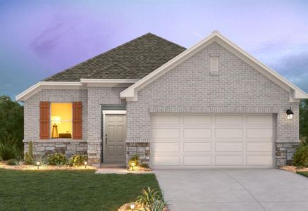 New construction Single-Family house 204 Marvins Bend, Georgetown, TX 78626 Brodie Homeplan- photo 0