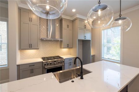 New construction Townhouse house 235 Briscoe Way, Unit 7, Alpharetta, GA 30009 - photo 18 18