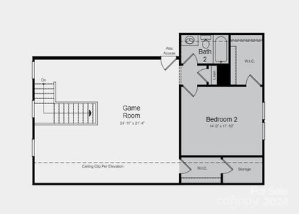 Structural options added include: additional bedroom on first floor, valet/drop zone off garage, Game Room with attic suite and full bath upstairs, extended walk in shower in primary bath, patio.