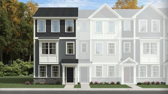 New construction Townhouse house Manteo II, 6401 Apex Barbecue Road, Apex, NC 27502 - photo