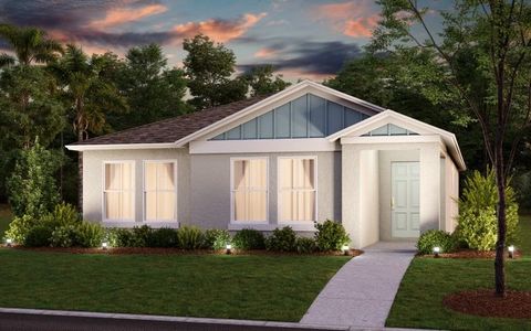 New construction Single-Family house Oceano, 1022 Brimstone Circle, Winter Haven, FL 33884 - photo