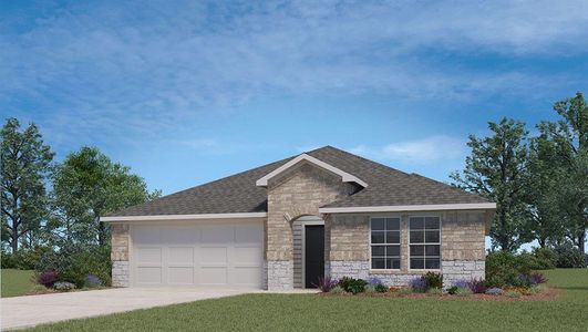New construction Single-Family house 136 Willers Rd, Jarrell, TX 76537 The Seabrook- photo 0 0