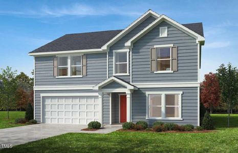 New construction Single-Family house 544 John Stark Drive, Fuquay Varina, NC 27526 - photo 0