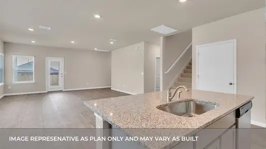 New construction Single-Family house 13812 Bothwell Pl, Manor, TX 78653 The Quincy- photo 6 6