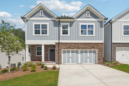 New construction Townhouse house 364 Lakeside Court, Canton, GA 30114 The Lanier- photo 0