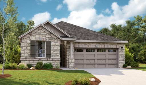 New construction Single-Family house Azure, 20404 Stelfox Street, Manor, TX 78653 - photo
