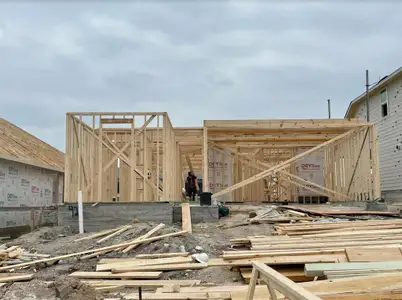 New construction Single-Family house 921 Palo Brea Loop, Hutto, TX 78634 Eleanor Homeplan- photo 1 1