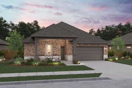 New construction Single-Family house 513 Ridgewood Drive, Van Alstyne, TX 75495 Goldenrod II- photo 0