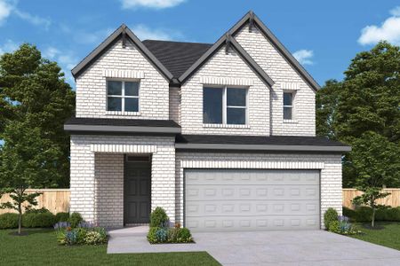 New construction Single-Family house 27118 Butterfly Mint Lane, Hockley, TX 77447 The Bisson- photo 0 0