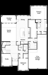 New construction Single-Family house 4327 Southpoint Way, Fulshear, TX 77441 220 Plan- photo 1 1