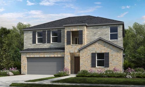 New construction Single-Family house 2120 Grand Leeanne Way, Pflugerville, TX 78660 Lavaca- photo 0 0