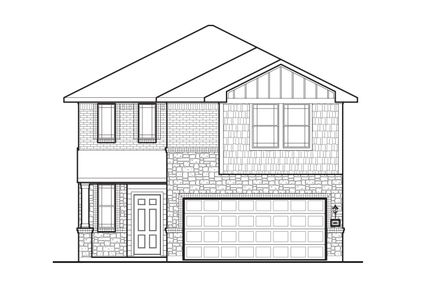 New construction Single-Family house Palo Duro, 213 Gathering Drive, San Antonio, TX 78253 - photo