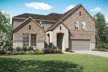 New construction Single-Family house 645 Begonia Way, Little Elm, TX 76227 Dylan- photo 0