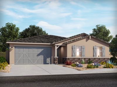New construction Single-Family house 211 S 176Th Avenue, Goodyear, AZ 85338 Cedar- photo 0