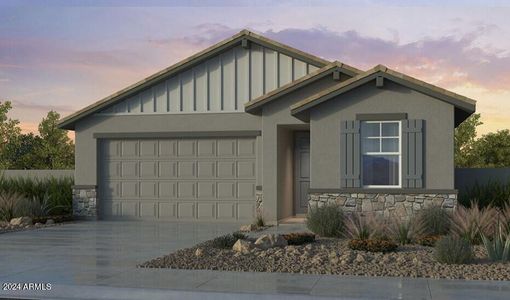 New construction Single-Family house 3930 E Ghost Flower Lane, San Tan Valley, AZ 85140 Quartz- photo 0