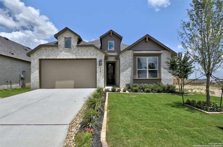 New construction Single-Family house 128 Red Oak, Castroville, TX 78009 Monet Plan- photo 0