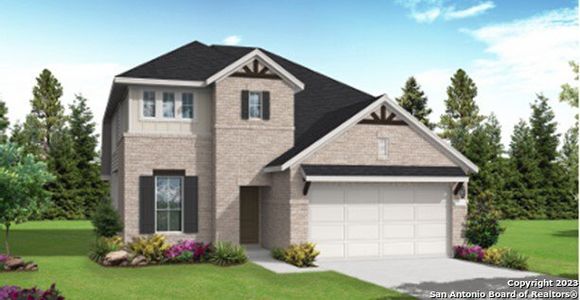 New construction Single-Family house 12586 Carrick Drive, San Antonio, TX 78254 Woodlake (2540-CV-35)- photo 0
