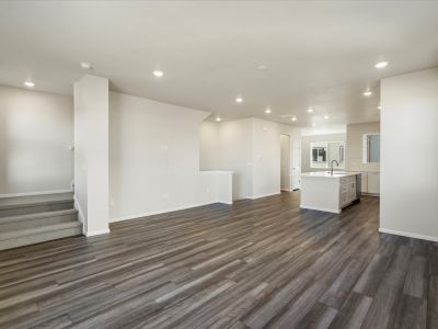 The Crestone floorplan, images taken at Vive on Via Varra.