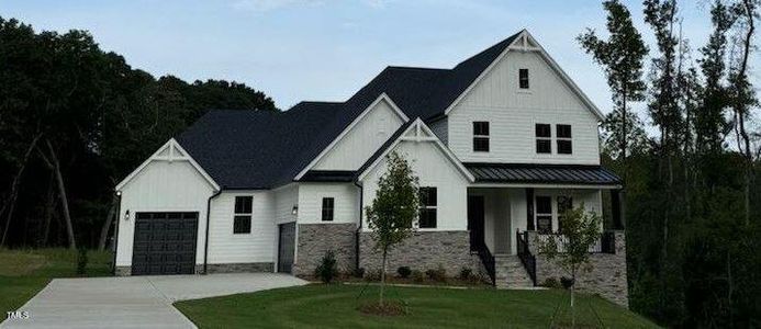 New construction Single-Family house 164 E Spring Showers Trail, Angier, NC 27501 Ballentine- photo 0