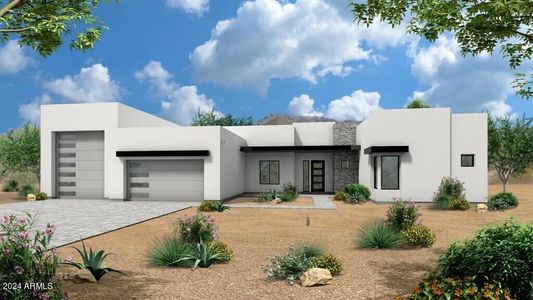 New construction Single-Family house 8097 E Sunset Sky Circle, Scottsdale, AZ 85266 - photo 0