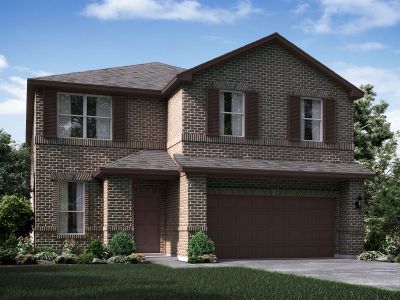 New construction Single-Family house 14115 Greystone Terrace Street, Magnolia, TX 77354 The Texoma (3L08)- photo 1 1