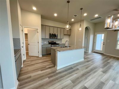 New construction Townhouse house 8598 Meridy Loop, Round Rock, TX 78665 The Frio / Plan H- photo 4 4