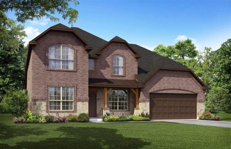 New construction Single-Family house 4002 Eagles Bluff Road, Midlothian, TX 76065 Concept 3218- photo 0